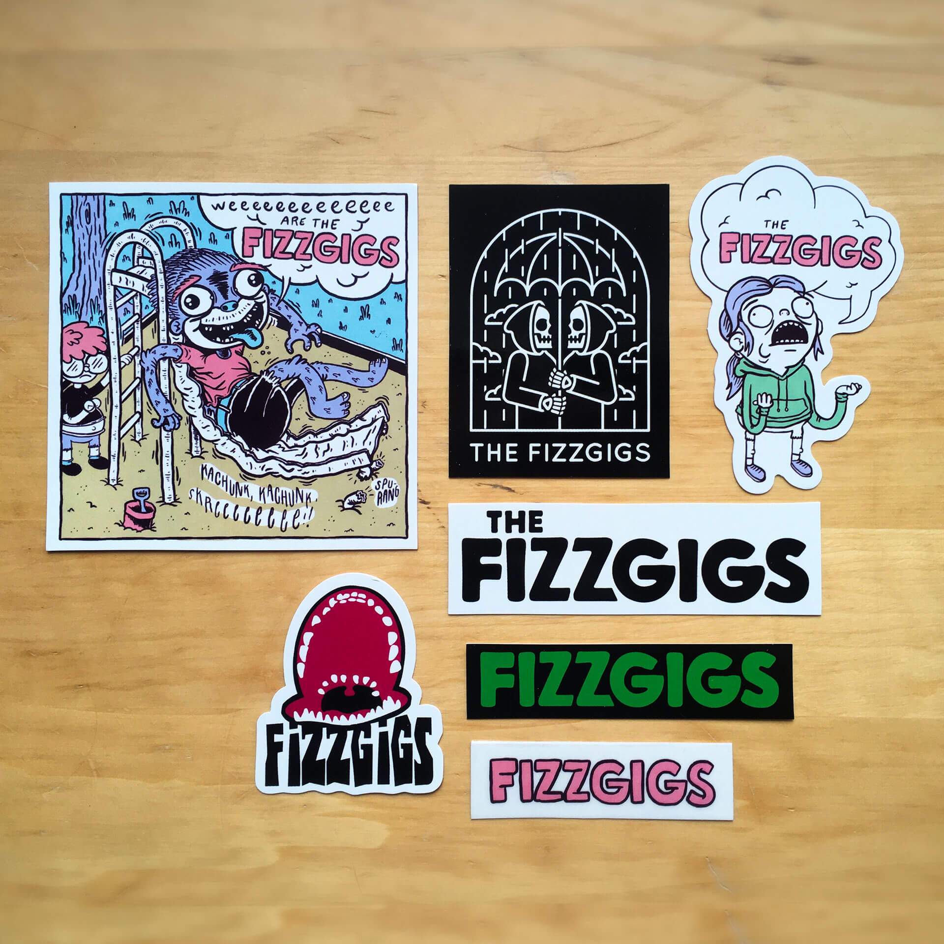 Fizzgigs Sticker Pack Accessories fizzgigs 